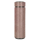 Sport Sterlling Creative Diamond Thermos Bottle Water Bottle Stainless Steel Smart Temperature Display Vacuum Flask Mug Gift for Men Women Stevvex