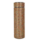 Sport Sterlling Creative Diamond Thermos Bottle Water Bottle Stainless Steel Smart Temperature Display Vacuum Flask Mug Gift for Men Women Stevvex