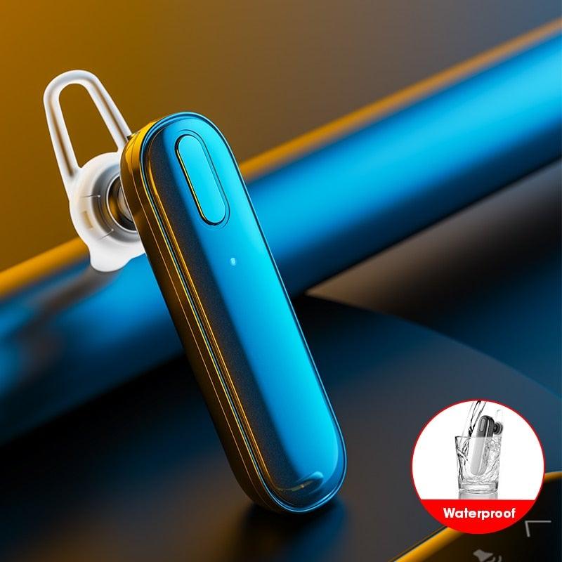 Sport Wireless Earbuds With Mic For Cycling Driving HD Call Bluetooth Noise Isolating Wireless Earbuds Single Headphone Microphone Touch Control Headset Waterproof Quality Voice Sport Earphones For Outdoor Running Gym Workout Stevvex