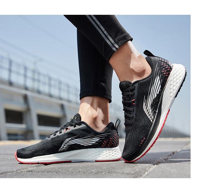 Sport Women Racing Marathon Cushion Running Sneakers Walking Tennis Lightweight Breathable Memory Foam Sport Sneakers For Athletic Gym Outdoor Jogging Stevvex