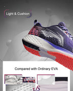 Sport Women Racing Marathon Cushion Running Sneakers Walking Tennis Lightweight Breathable Memory Foam Sport Sneakers For Athletic Gym Outdoor Jogging Stevvex