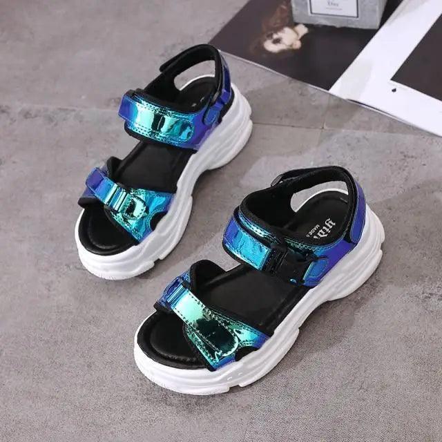 Sport Womens Colorful Sandals Cool Beach Fashion High Comfortable Stylish Women Sandals Stevvex