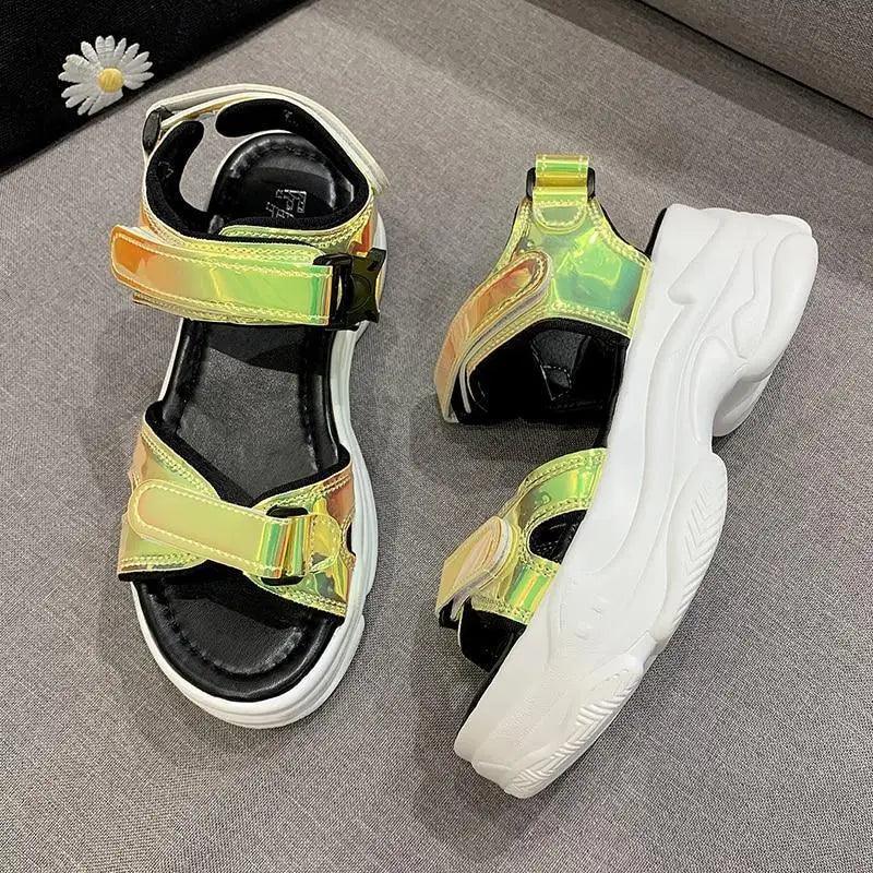 Sport Womens Colorful Sandals Cool Beach Fashion High Comfortable Stylish Women Sandals Stevvex