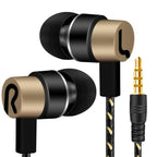 Sports Headphones Wired Gaming In Ear Earbuds Monitor Earphones With Mic Stereo Sound Volume Control  3.5mm Wired Headphones With Bass Earbuds Stereo Earphone Music Sport Gaming Headset With Mic Simple Earphones Stevvex