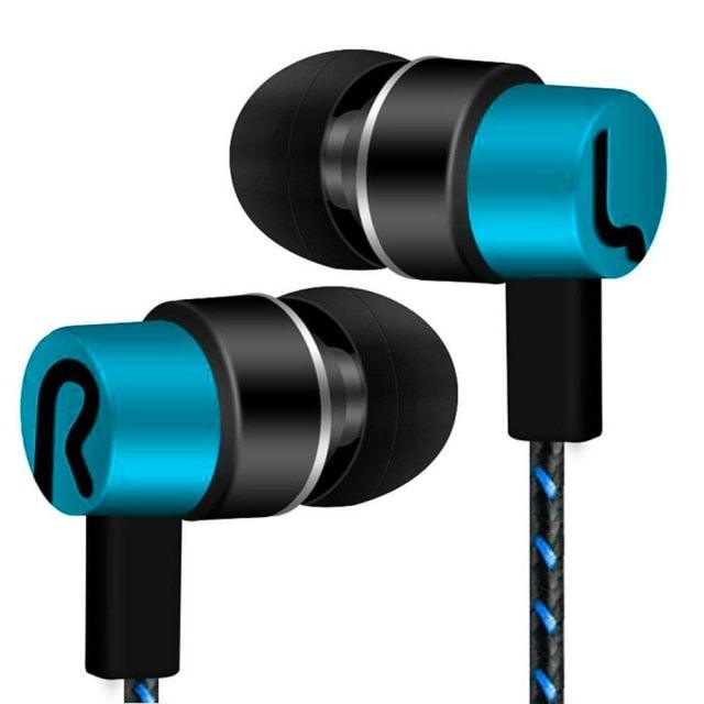 Sports Headphones Wired Gaming In Ear Earbuds Monitor Earphones With Mic Stereo Sound Volume Control  3.5mm Wired Headphones With Bass Earbuds Stereo Earphone Music Sport Gaming Headset With Mic Simple Earphones Stevvex