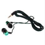 Sports Headphones Wired Gaming In Ear Earbuds Monitor Earphones With Mic Stereo Sound Volume Control  3.5mm Wired Headphones With Bass Earbuds Stereo Earphone Music Sport Gaming Headset With Mic Simple Earphones Stevvex