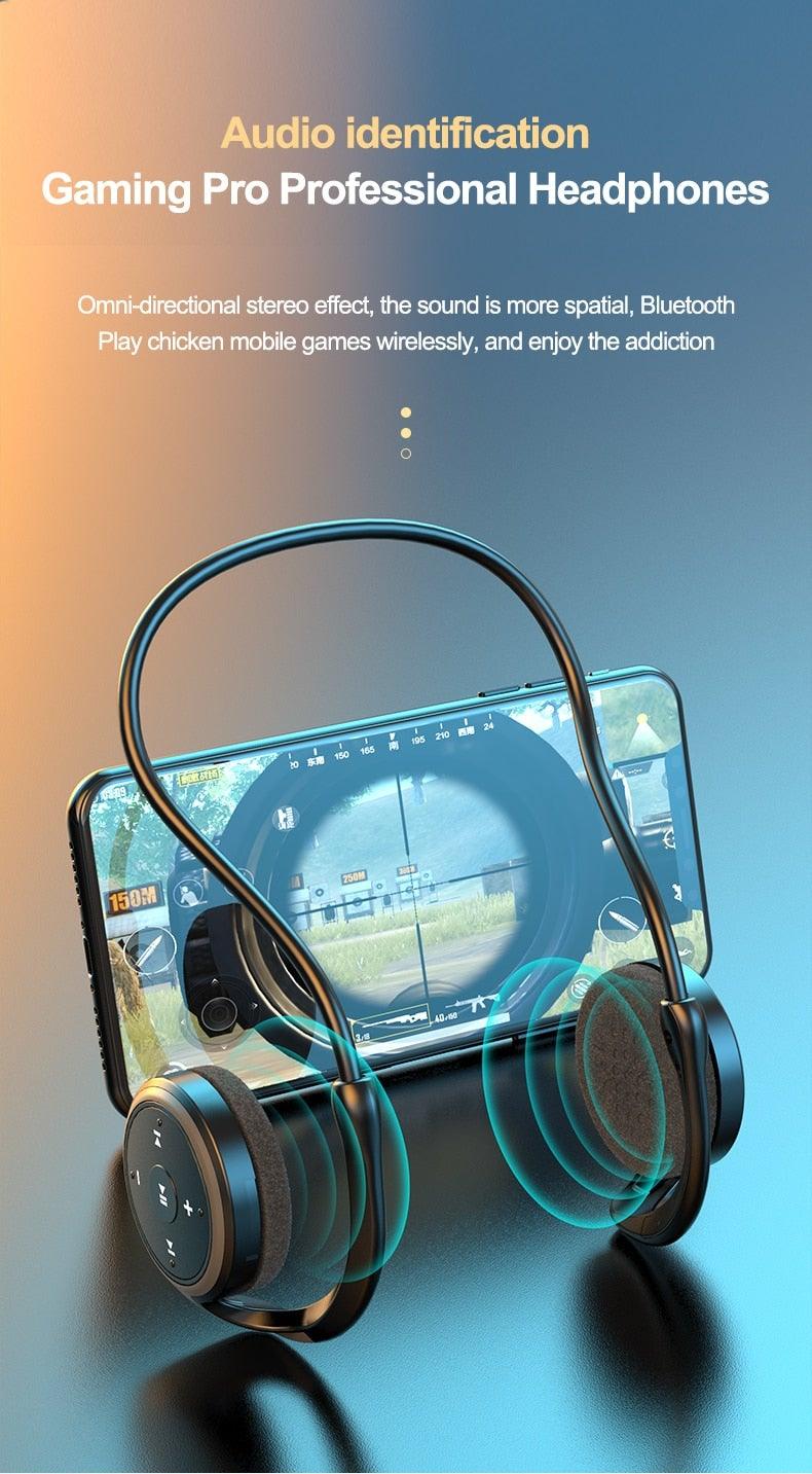 Sports Headphones Wireless Wearable Music Player Built-in Memory Sweatproof  Player Music FM Radio Wireless Headset Bluetooth Headphones Earbuds Bluetooth 5.0 Sport Outdoor Workout Hands Free Handsfree Ear Buds For Running Stevvex