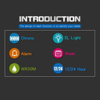 Sports Military Kids Digital Watches Student Childrens Watch Fashion Luminous Led Alarm Camouflage Green Waterproof Digital Sport Watches For Kids Birthday Presents Gifts Stevvex