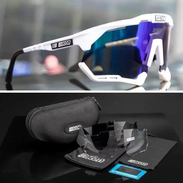 Sports Photochromic Cycling Glasses Road Bicycle Glasses For Men Women Stylish Unisex Outdoor Polarized Cycling Sunglasses Bicycle Eyewear Stevvex