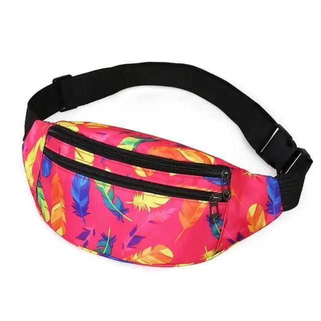 Sports Running Stylish Waist Belt Colorful Printed Cross Body Fashion Chest Bag New Travel And Outdoor Chest Bag Stevvex