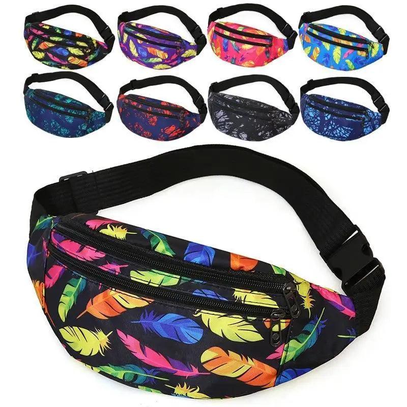 Sports Running Stylish Waist Belt Colorful Printed Cross Body Fashion Chest Bag New Travel And Outdoor Chest Bag Stevvex