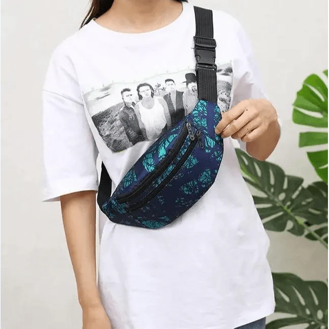 Sports Running Stylish Waist Belt Colorful Printed Cross Body Fashion Chest Bag New Travel And Outdoor Chest Bag Stevvex