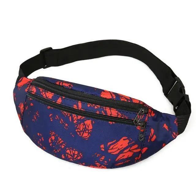 Sports Running Stylish Waist Belt Colorful Printed Cross Body Fashion Chest Bag New Travel And Outdoor Chest Bag Stevvex