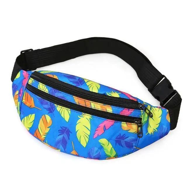 Sports Running Stylish Waist Belt Colorful Printed Cross Body Fashion Chest Bag New Travel And Outdoor Chest Bag Stevvex