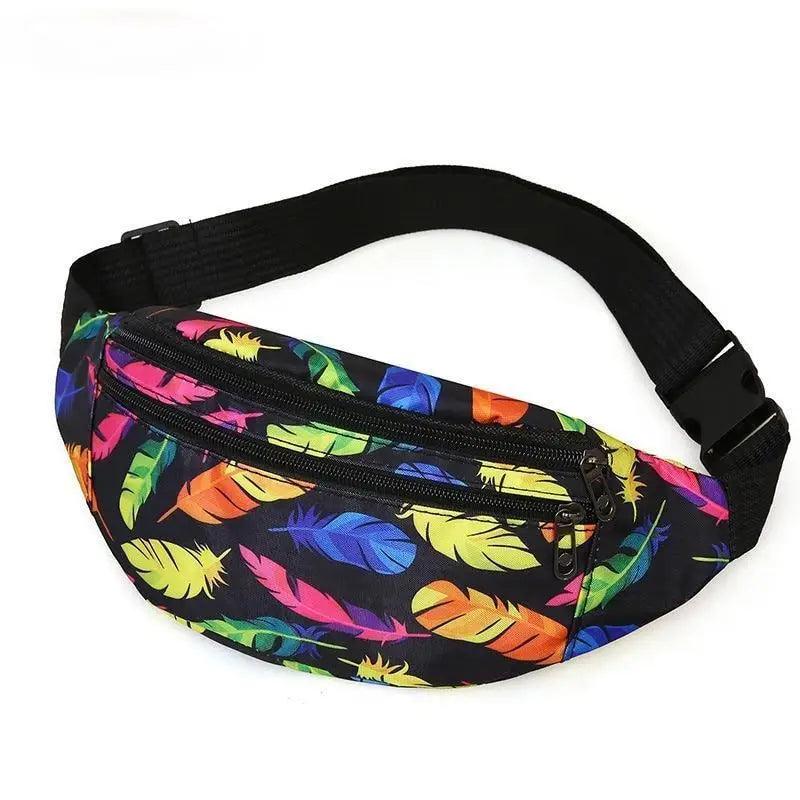 Sports Running Stylish Waist Belt Colorful Printed Cross Body Fashion Chest Bag New Travel And Outdoor Chest Bag Stevvex