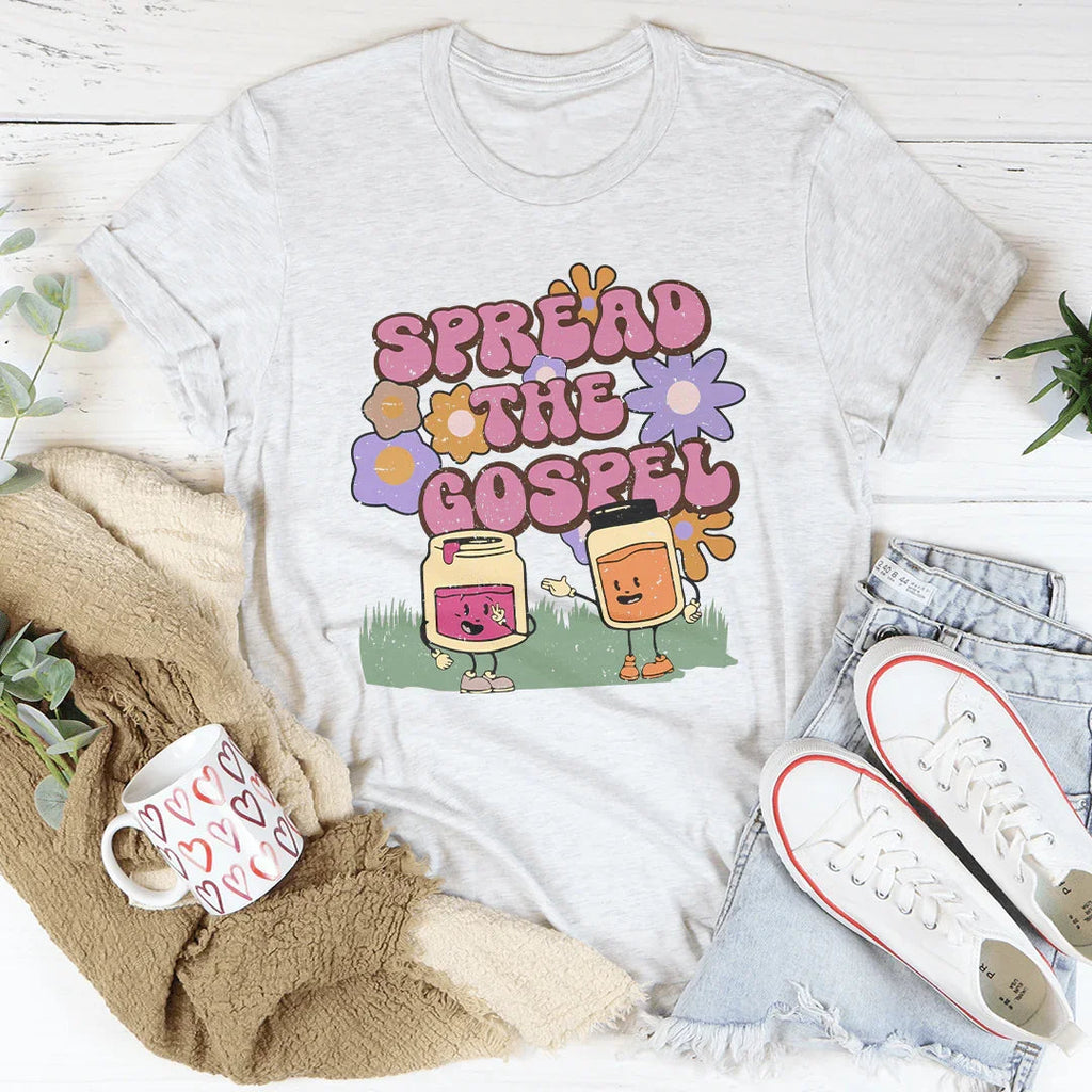 Spread The Gospel Tee Peachy Sunday