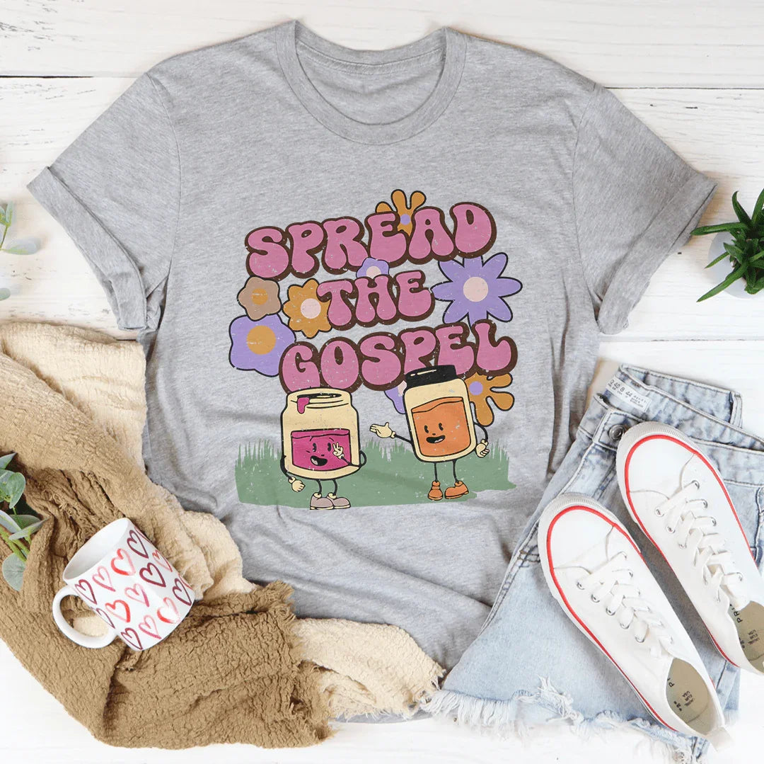 Spread The Gospel Tee Peachy Sunday