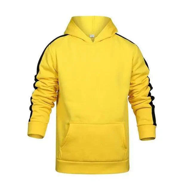 Spring Autumn Male Casual Hoodies Sweatshirts Men's Solid Color Hoodies Sweatshirt Tops Men's Hoodies Casual Classic Crew Neck Mens Hooded Sweatshirts Stevvex