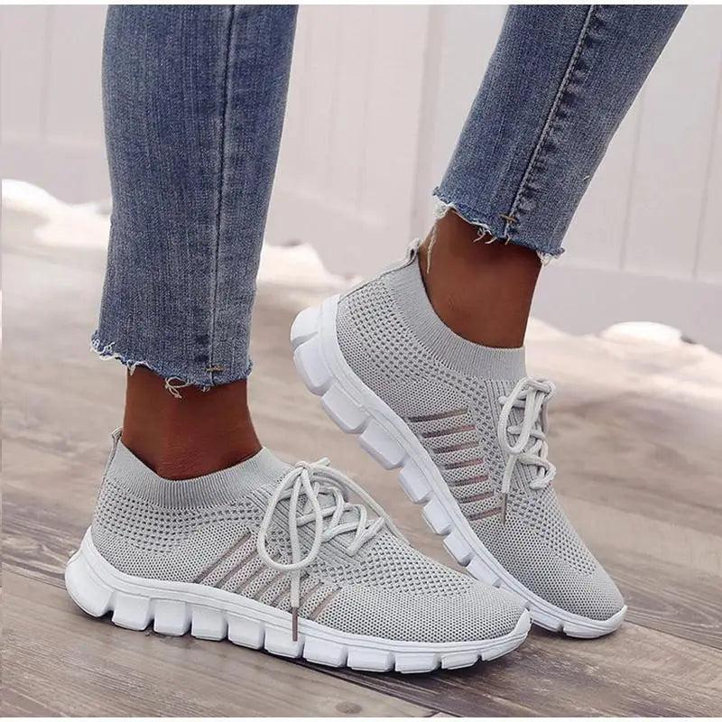 Spring Flat Women's Sneakers Casual Summer Light Mesh Breathable Sport Women Sneakers Stevvex