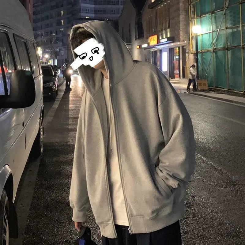 Spring Men's Jackets Hooded Coats Casual Sweatshirts Male Tracksuit Fashion Super Soft & Durable Boys Hoodies Crafted With a Rich Blend of Cotton Stevvex