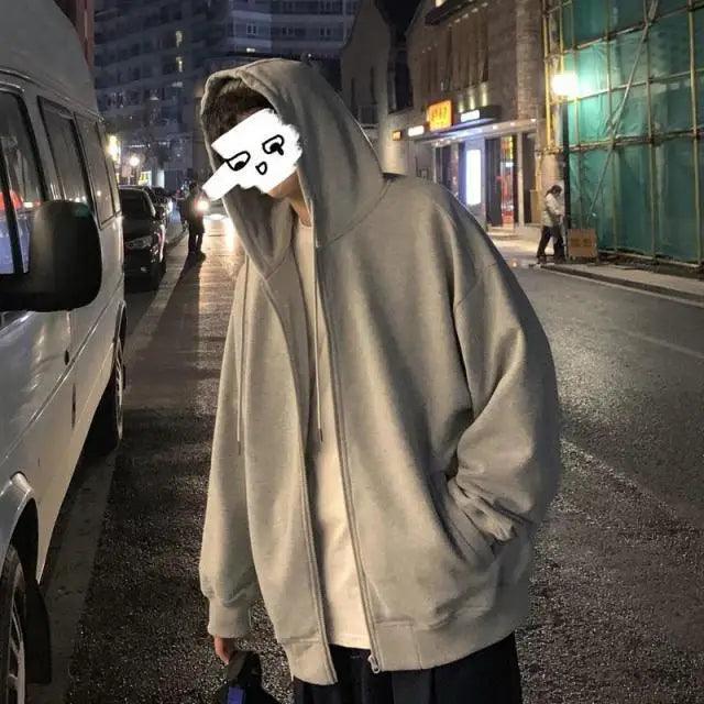Spring Men's Jackets Hooded Coats Casual Sweatshirts Male Tracksuit Fashion Super Soft & Durable Boys Hoodies Crafted With a Rich Blend of Cotton Stevvex