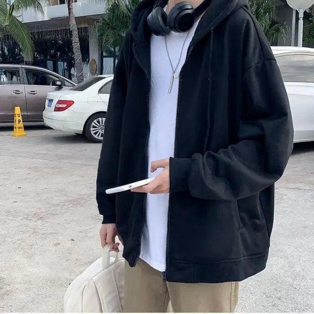 Spring Men's Jackets Hooded Coats Casual Sweatshirts Male Tracksuit Fashion Super Soft & Durable Boys Hoodies Crafted With a Rich Blend of Cotton Stevvex