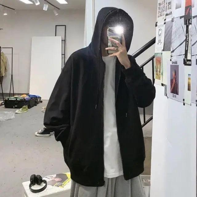 Spring Men's Jackets Hooded Coats Casual Sweatshirts Male Tracksuit Fashion Super Soft & Durable Boys Hoodies Crafted With a Rich Blend of Cotton Stevvex
