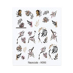 Spring Simple Green Theme Water Decal Sticker Flower Leaf Tree Summer Slider For Manicuring Nail Art Watermarks Art Decoration Manicure Tools Nail Watermark Decals iridescent Decoration Nail Self-Adhesive Decals Nail Stickers Water Transfer Fresh Nail Stevvex