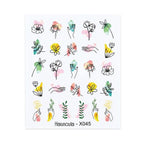Spring Simple Green Theme Water Decal Sticker Flower Leaf Tree Summer Slider For Manicuring Nail Art Watermarks Art Decoration Manicure Tools Nail Watermark Decals iridescent Decoration Nail Self-Adhesive Decals Nail Stickers Water Transfer Fresh Nail Stevvex