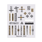 Spring Simple Green Theme Water Decal Sticker Flower Leaf Tree Summer Slider For Manicuring Nail Art Watermarks Art Decoration Manicure Tools Nail Watermark Decals iridescent Decoration Nail Self-Adhesive Decals Nail Stickers Water Transfer Fresh Nail Stevvex