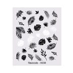 Spring Simple Green Theme Water Decal Sticker Flower Leaf Tree Summer Slider For Manicuring Nail Art Watermarks Art Decoration Manicure Tools Nail Watermark Decals iridescent Decoration Nail Self-Adhesive Decals Nail Stickers Water Transfer Fresh Nail Stevvex