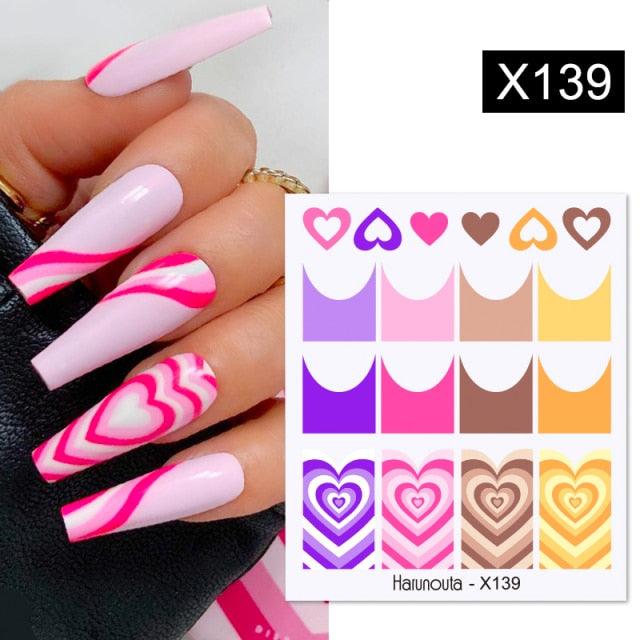 Spring Simple Green Theme Water Decal Sticker Flower Leaf Tree Summer Slider For Manicuring Nail Art Watermarks Art Decoration Manicure Tools Nail Watermark Decals iridescent Decoration Nail Self-Adhesive Decals Nail Stickers Water Transfer Fresh Nail Stevvex