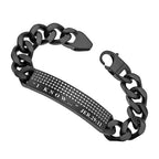 Black Sport Bracelet KingdomWear
