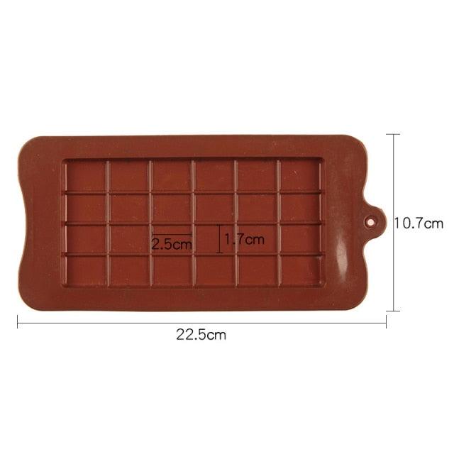 Square Chocolate Mold Chocolate Cake Soap Mold Baking Ice Tray Mould Baking Mould Cake Decorating Silicone Fondant Coffee Molds Chocolate Molds Silicone Candy Molds Silicone Break Apart Chocolate Mold Stevvex