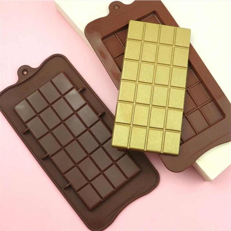 Square Chocolate Mold Chocolate Cake Soap Mold Baking Ice Tray Mould Baking Mould Cake Decorating Silicone Fondant Coffee Molds Chocolate Molds Silicone Candy Molds Silicone Break Apart Chocolate Mold Stevvex
