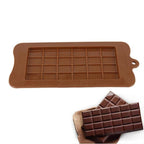 Square Chocolate Mold Chocolate Cake Soap Mold Baking Ice Tray Mould Baking Mould Cake Decorating Silicone Fondant Coffee Molds Chocolate Molds Silicone Candy Molds Silicone Break Apart Chocolate Mold Stevvex