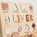 Shape Sorting Name Board - SJB-DIAMOND ELITES