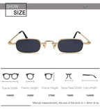 Square Sunglasses For Rectangle Sunglasses for Women Fashion Frameless Square Glasses for Men Ultralight UV400 Eyewear Unisex Rectangle Rimless Square sunglasses Stevvex