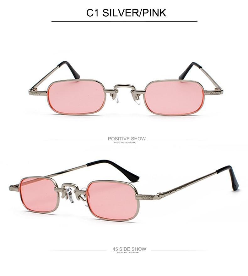 Square Sunglasses For Rectangle Sunglasses for Women Fashion Frameless Square Glasses for Men Ultralight UV400 Eyewear Unisex Rectangle Rimless Square sunglasses Stevvex