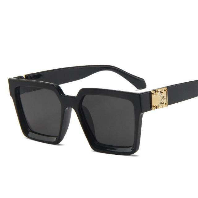 Square Sunglasses For Women Luxury Women Eyeglasses Sunglasses Square Metal Punk Rock Hip hop Glasses Men Women High Quality Designer Sunglasses For Men New Decent Design Stevvex