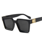 Square Sunglasses For Women Luxury Women Eyeglasses Sunglasses Square Metal Punk Rock Hip hop Glasses Men Women High Quality Designer Sunglasses For Men New Decent Design Stevvex