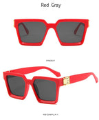Square Sunglasses For Women Luxury Women Eyeglasses Sunglasses Square Metal Punk Rock Hip hop Glasses Men Women High Quality Designer Sunglasses For Men New Decent Design Stevvex