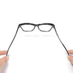 Square Women Reading Glasses Frame Crystal Multi-section  Optical Computer Glasses Square Design Reading Glasses For Women Light Blocking Computer Reader Glasses For Men And Women Stevvex