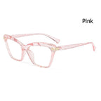 Square Women Reading Glasses Frame Crystal Multi-section  Optical Computer Glasses Square Design Reading Glasses For Women Light Blocking Computer Reader Glasses For Men And Women Stevvex
