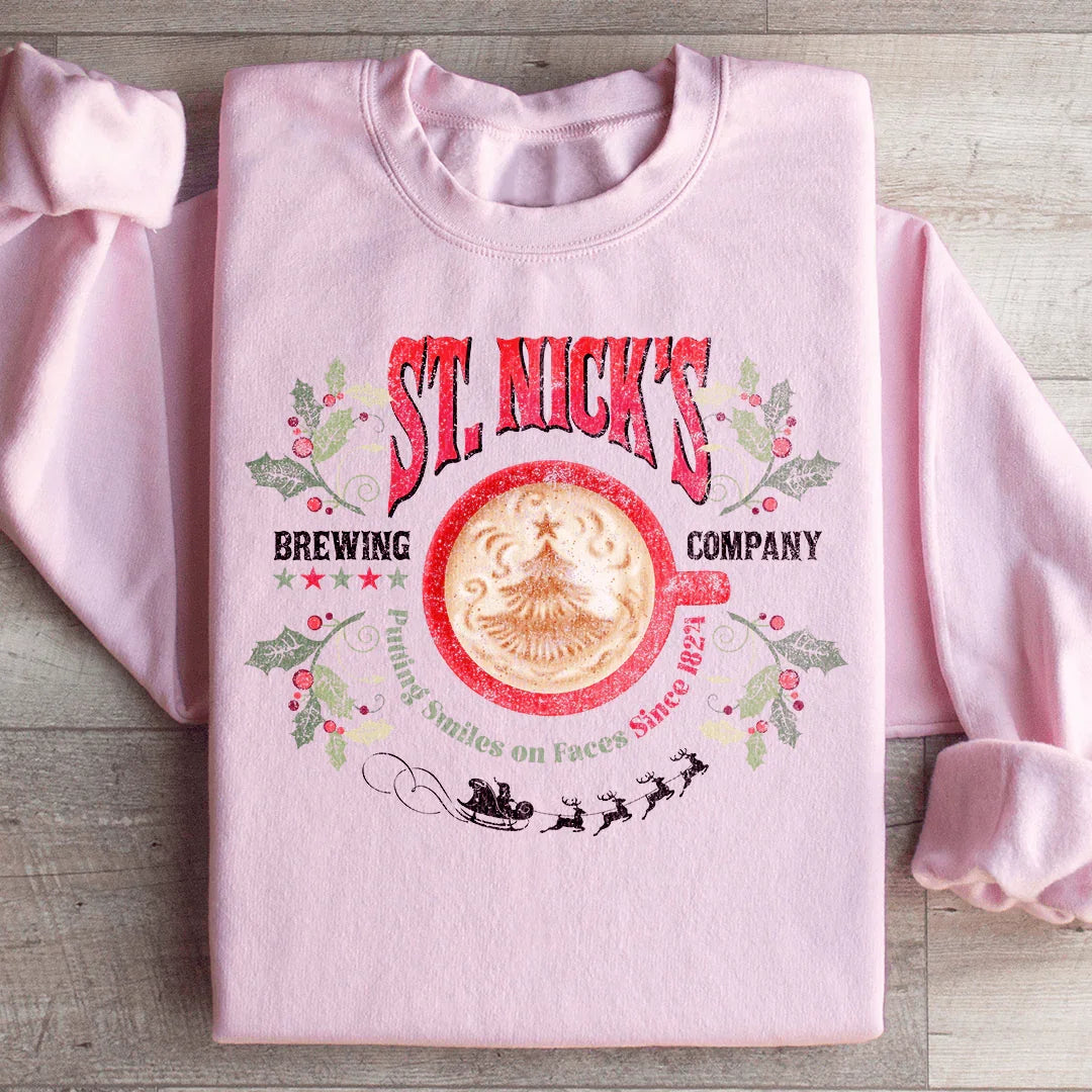 St Nicholas Brewing Co Sweatshirt Peachy Sunday