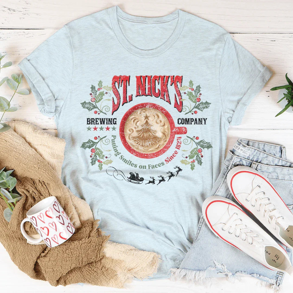 St Nicholas Brewing Co Tee Peachy Sunday