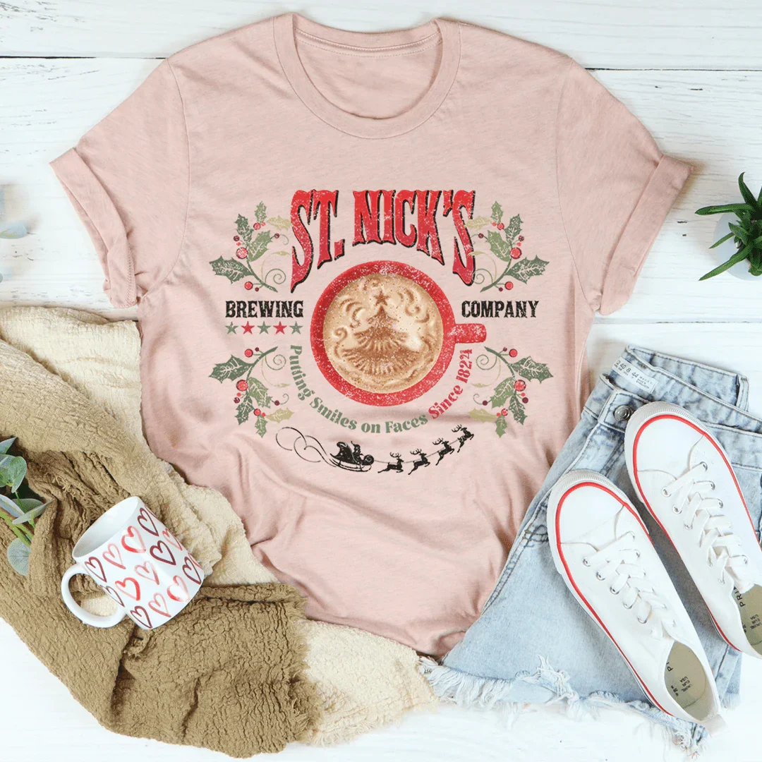 St Nicholas Brewing Co Tee Peachy Sunday