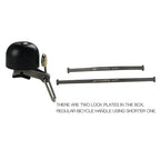 Stainless Bicycle Bell Ring Bike Horn Ordinary Handlebar Bell Horn Crisp Sound Safety Bike Alarm Bell With Mounting Lock Plate Bicycle Bike Bell Classic Bicycle Bell Makes Loud Sound For Road Bike Mountain Bike Sports