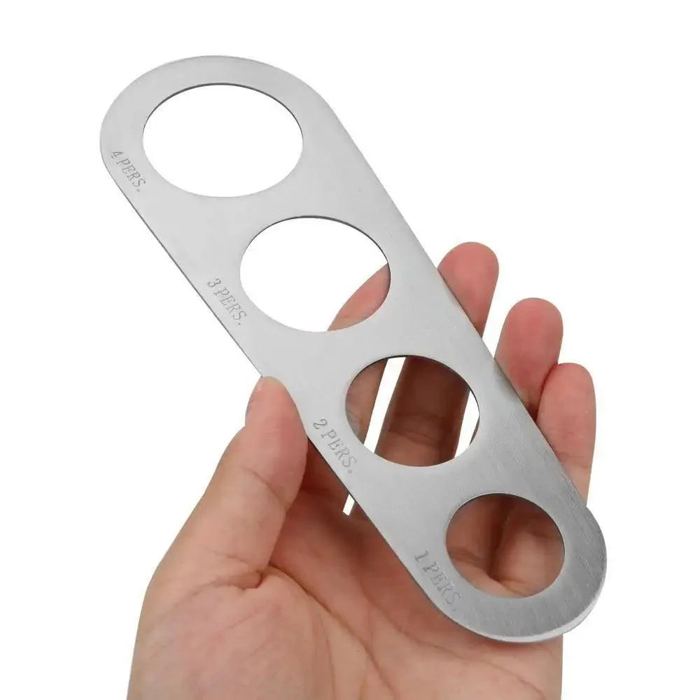 Stainless Steel 4 Holes Kitchen Pasta Measure Kitchen Accessories Spaghetti Quick Measurer Tools Stevvex