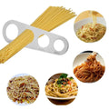 Stainless Steel 4 Holes Kitchen Pasta Measure Kitchen Accessories Spaghetti Quick Measurer Tools Stevvex